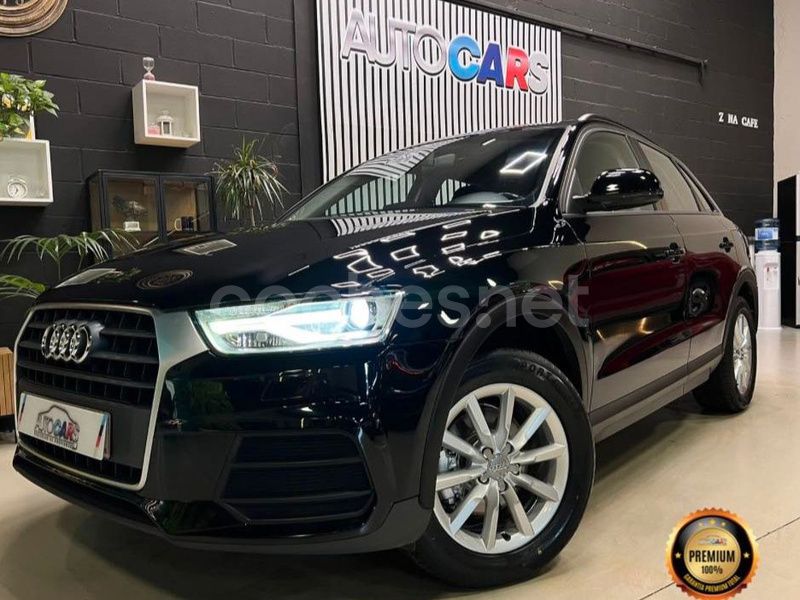 Negro Usado 2016 Audi Q3 Design SUV | 18.900 € (Precio justo) - Imagen 1/4