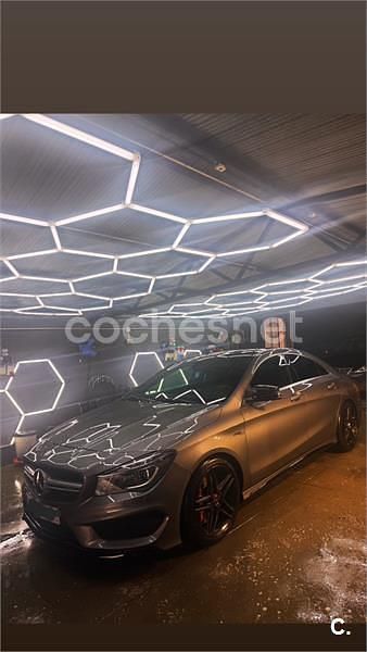 Usado Mercedes CLA45 AMG AMG 360 CV (264 kW) 2015 Gris / plata Berlina