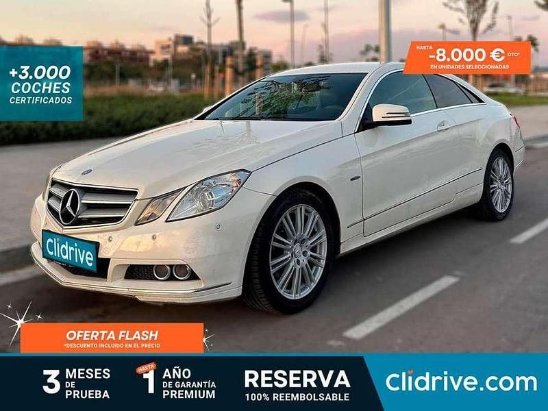 Blanco Usado 2011 Mercedes E220 Coupe | 7890 € (Precio justo) - Imagen 1/3