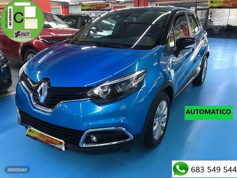 Azul Usado 2016 Renault Captur Zen SUV | 11.900 € (Precio justo) - Imagen 1/4