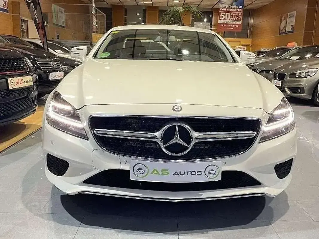 Usado Mercedes CLS250 Premium 204 CV (150 kW) 2016 Blanco Berlina