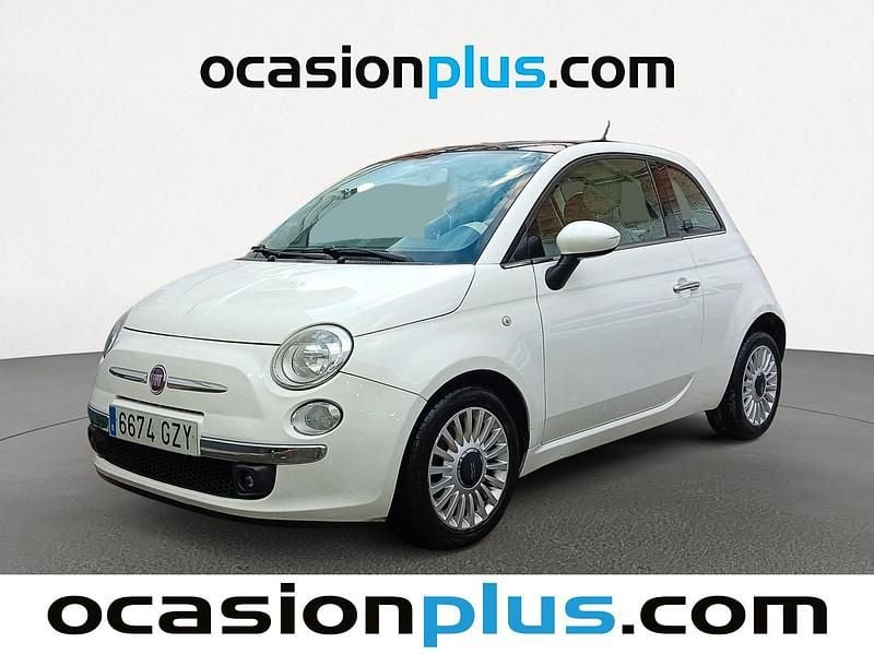 Blanco Usado 2010 Fiat 500 Lounge Utilitario | 7290 € (Precio justo) - Imagen 1/4