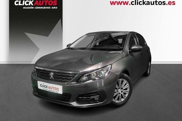 Negro Usado 2021 Peugeot 308 Allure | 10.500 € (Precio justo) - Imagen 1/4