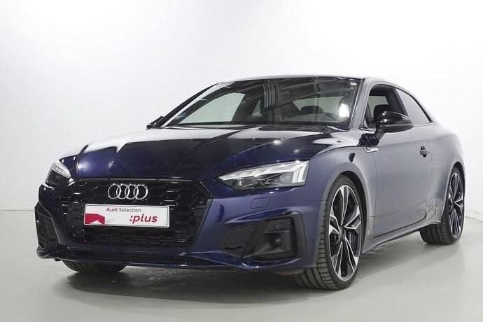 Usado Audi A5 Ambiente 204 CV (150 kW) 2021 Azul Coupe