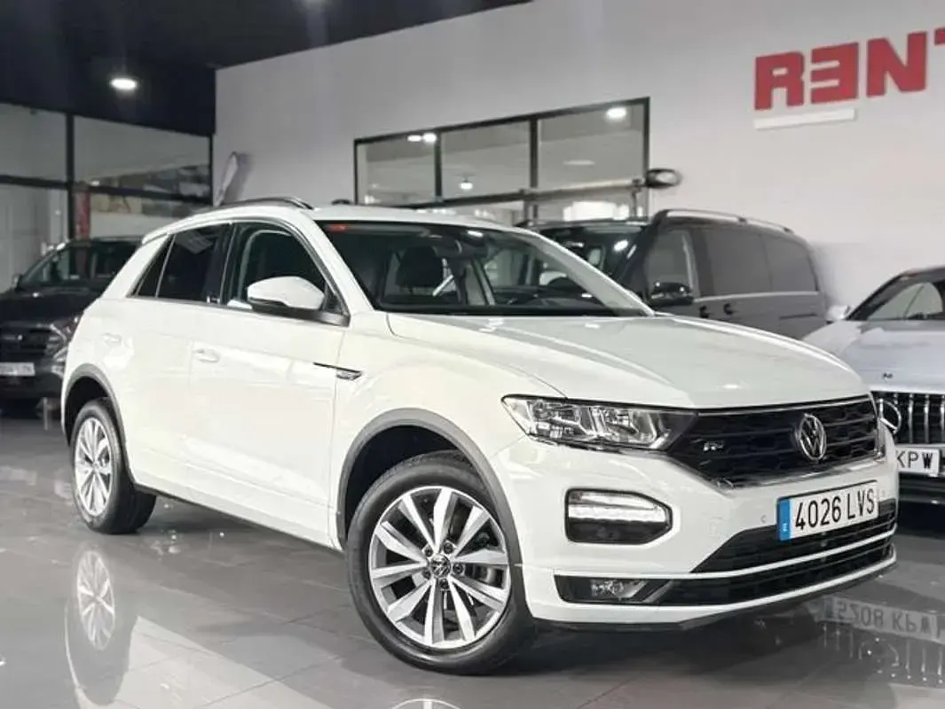 Usado VW T-Roc Advance 110 CV (80 kW) 2021 Blanco SUV