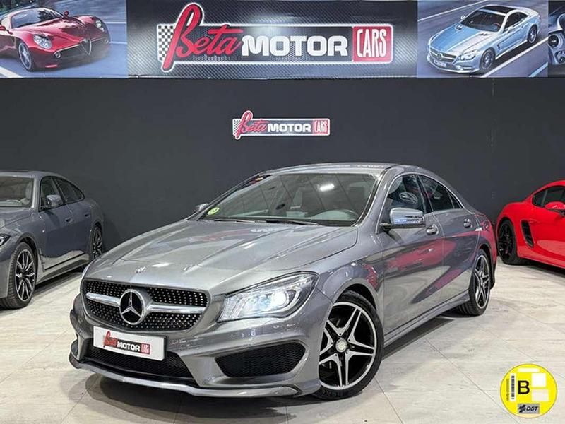 Gris Usado 2014 Mercedes CLA200 AMG line Coupe | 16.990 € (Buen precio) - Imagen 1/4