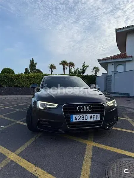 Usado Audi A5 Sportback 143 CV (105 kW) 2013 Negro Utilitario