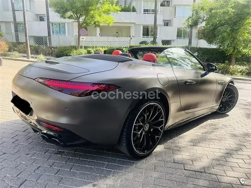 Usado Mercedes SL43 AMG 381 CV (280 kW) 2022 Marrón Descapotable