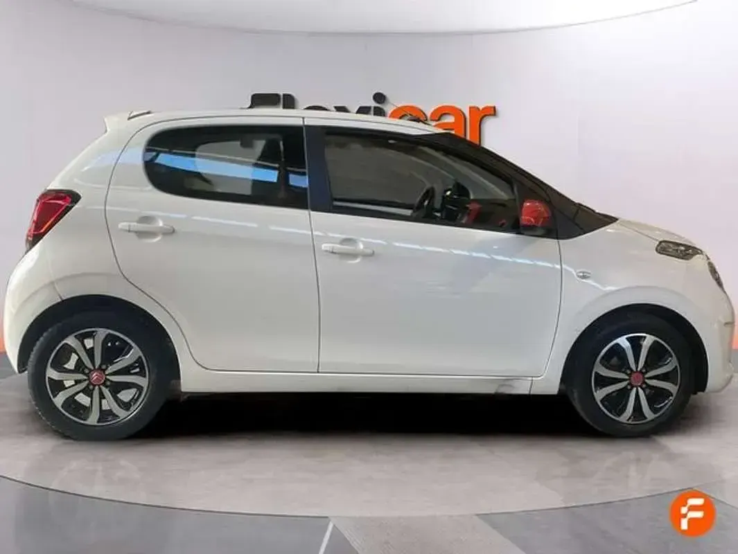 Usado Citroën C1 PureTech 82 CV (60 kW) 2018 Blanco Utilitario