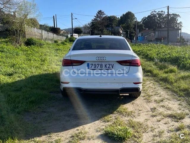 Usado Audi A3 S-Line 150 CV (110 kW) 2019 Blanco Berlina