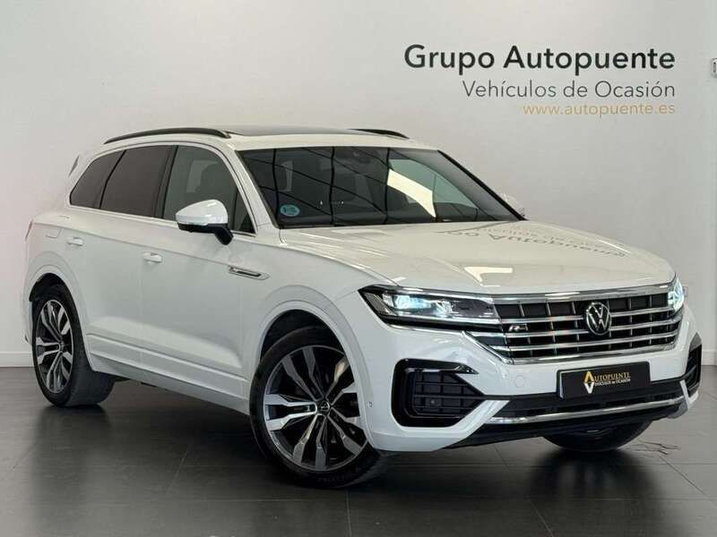 Blanco Usado 2021 VW Touareg R-line SUV | 38.990 € (Buen precio) - Imagen 1/4