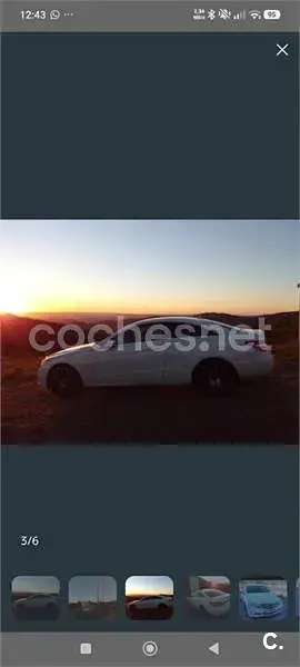 Usado Mercedes E250 204 CV (150 kW) 2010 Granate Coupe