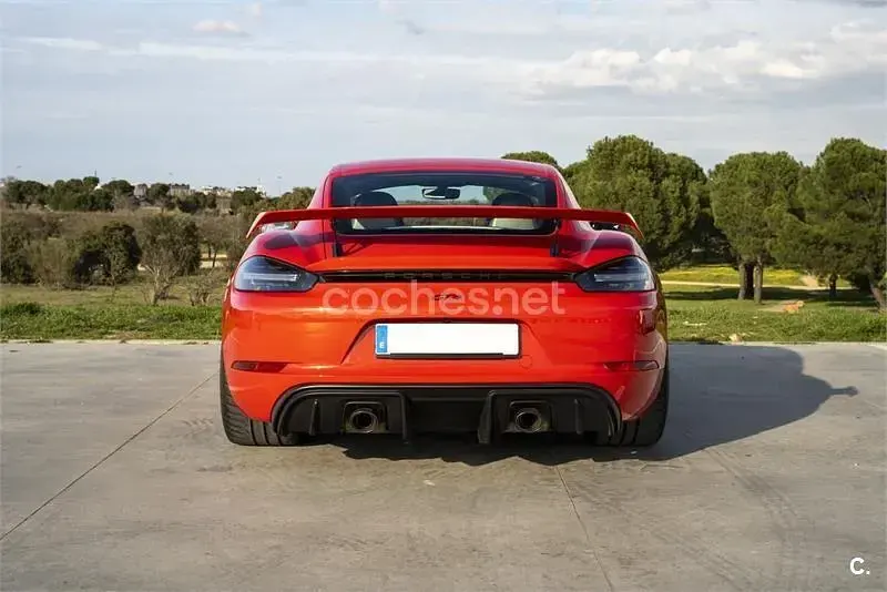 Usado Porsche 718 Cayman GT4 420 CV (308 kW) 2020 Rojo Coupe