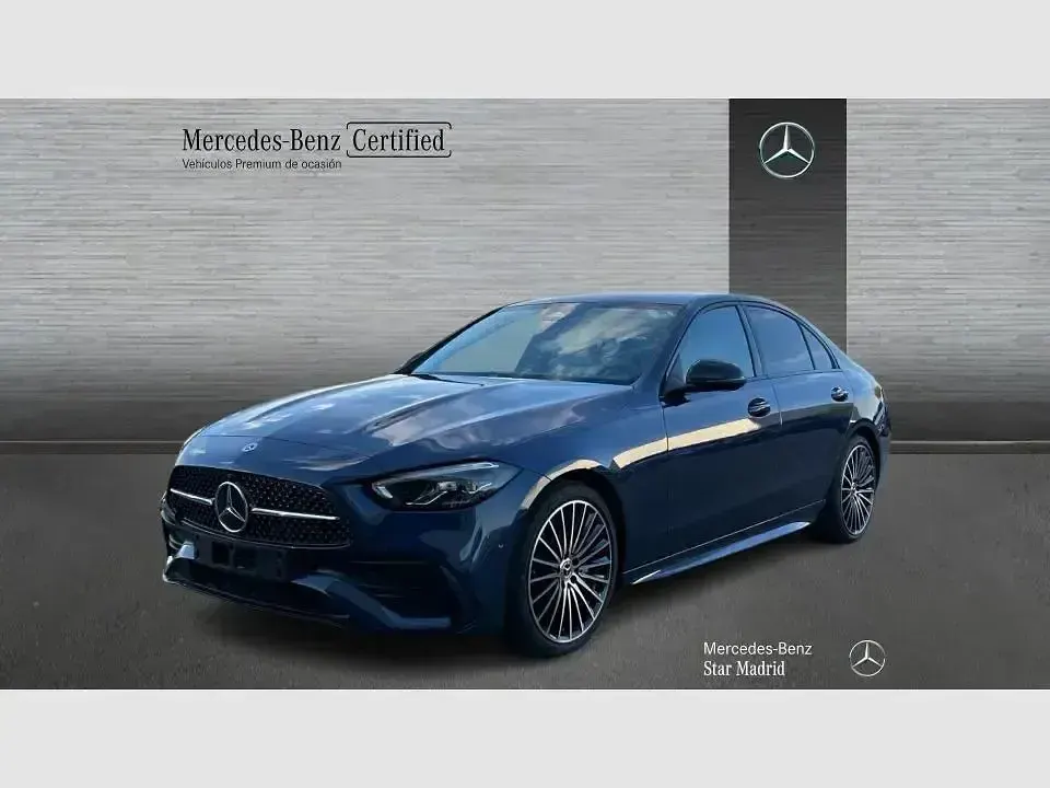 Usado Mercedes C200 163 CV (119 kW) 2025 Azul Berlina