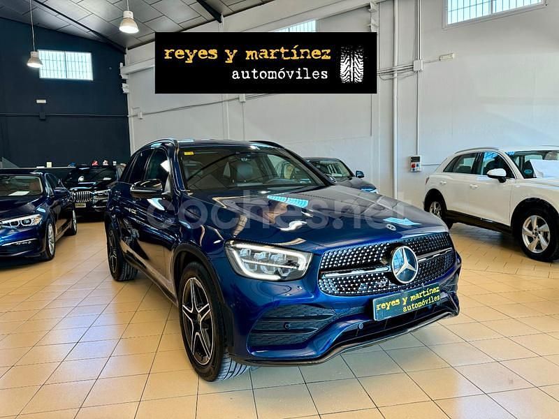 Usado Mercedes GLC200 163 CV (119 kW) 2020 Azul SUV