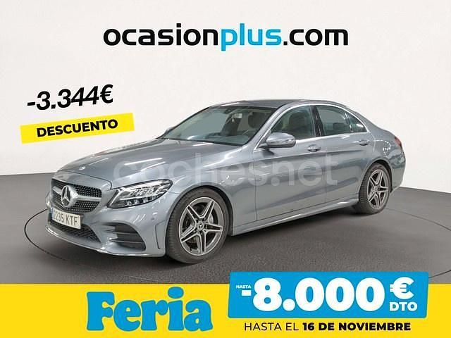 Gris / plata Usado 2019 Mercedes C200 Berlina | 26.390 € (Precio justo) - Imagen 1/4
