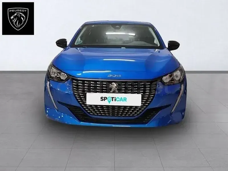 Usado Peugeot 208 Allure 100 CV (73 kW) 2023 Azul Utilitario