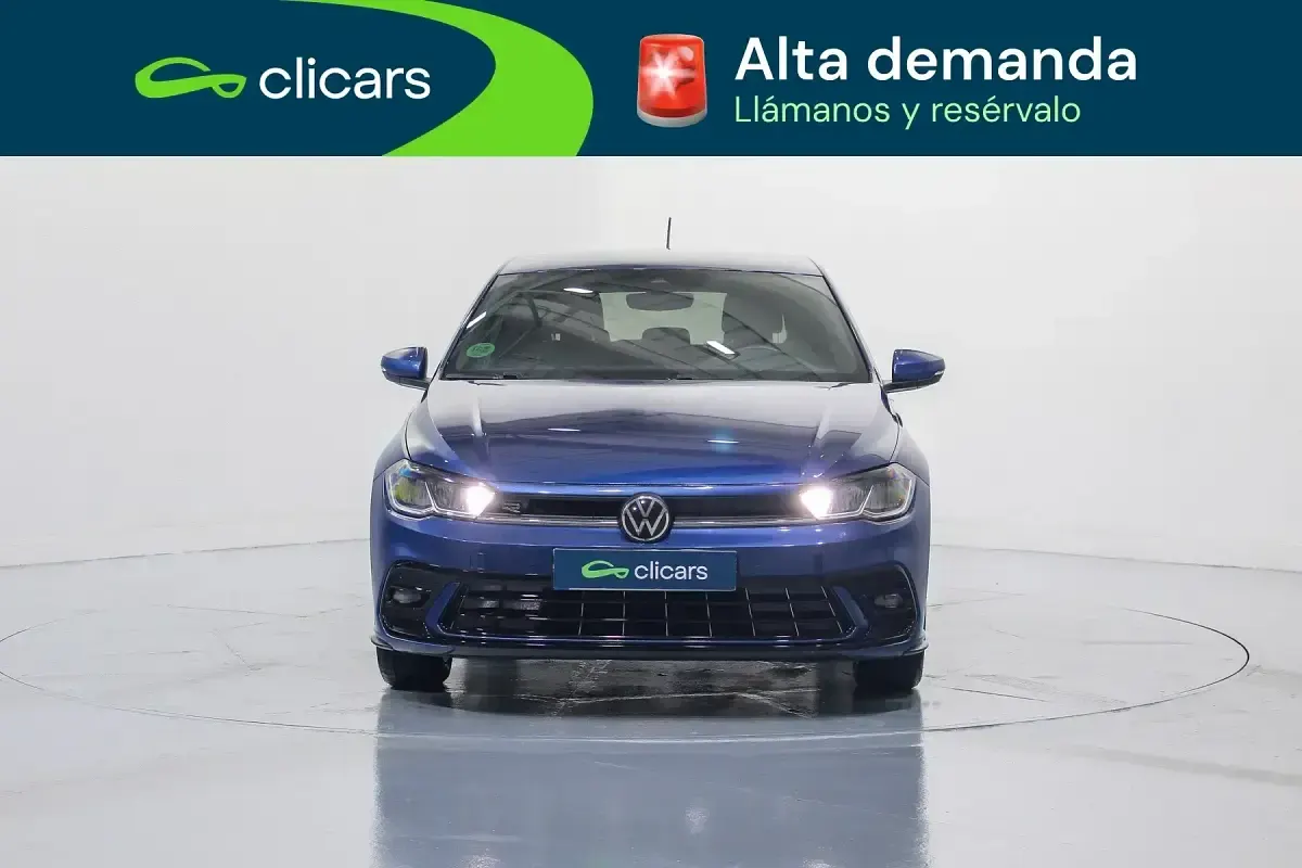 Käytetty VW Polo R-line 95 HP (69 kW) 2022 Sininen Viistoperä