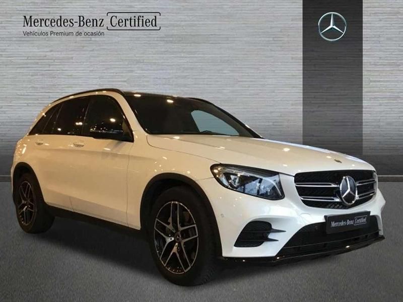 Usado Mercedes GLC220 170 CV (125 kW) 2019 Blanco SUV