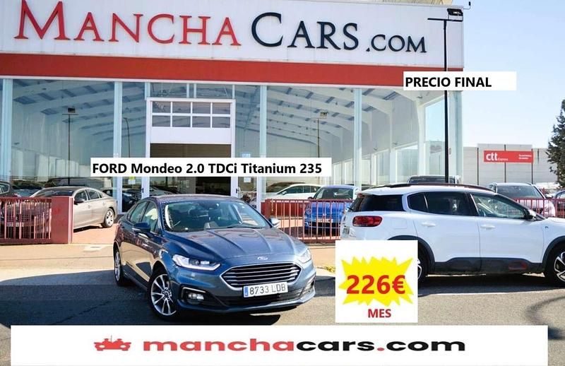 Azul Usado 2020 Ford Mondeo Titanium Berlina | 16.490 € (Precio justo) - Imagen 1/4