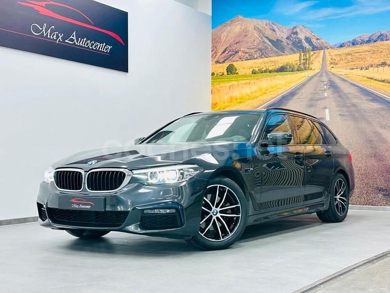Negro Usado 2020 BMW 520 Familiar | 26.800 € (Buen precio) - Imagen 1/4