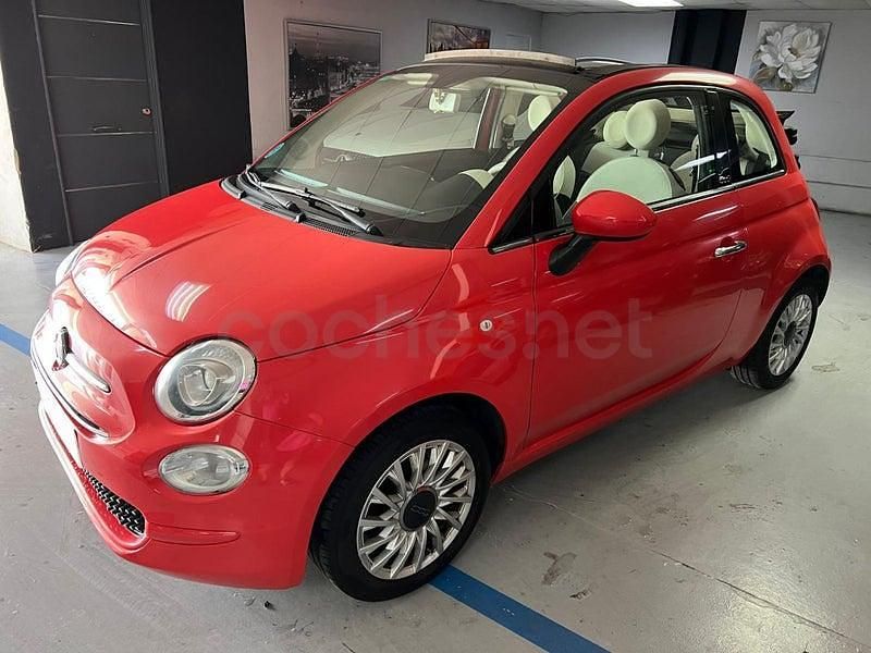 Usado Fiat 500C Lounge 69 CV (50 kW) 2019 Rojo Descapotable