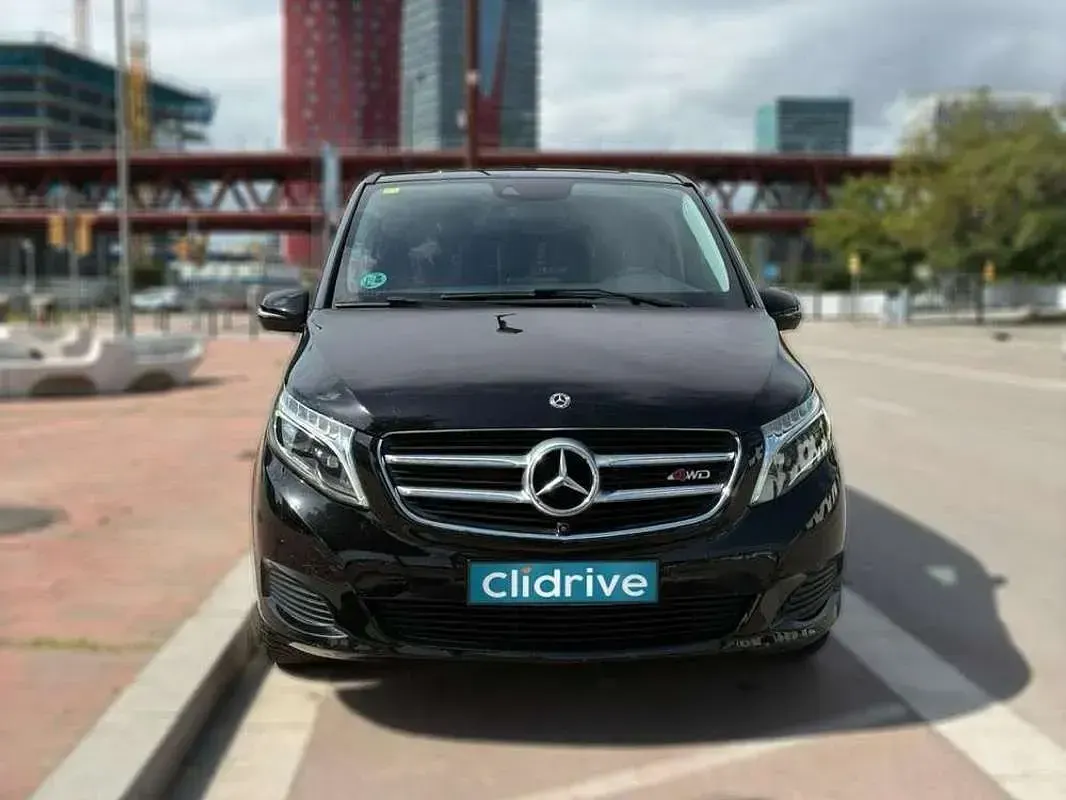 Usado Mercedes V250 Avantgarde 190 CV (139 kW) 2018 Negro Monovolumen