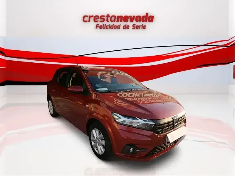 Begagnad Dacia Sandero Comfort 100 HK (73 kW) 2022 Röd Halvkombi