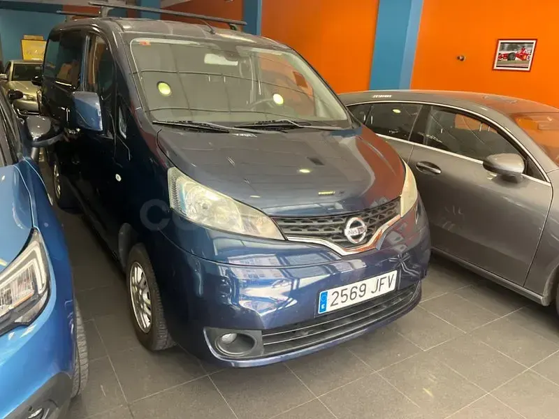Usado Nissan NV200 Comfort 90 CV (66 kW) 2015 Azul Monovolumen