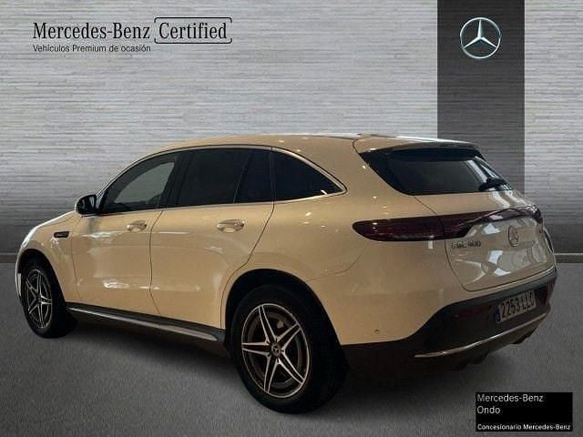 Usado Mercedes EQC400 AMG line 300 kW (408 CV) 2020 Blanco SUV