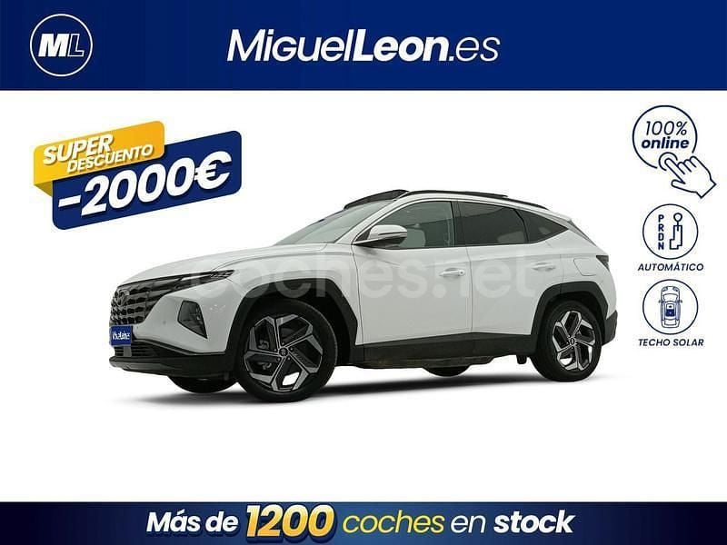 Blanco Usado 2022 Hyundai Tucson SUV | 26.985 € (Precio justo) - Imagen 1/3