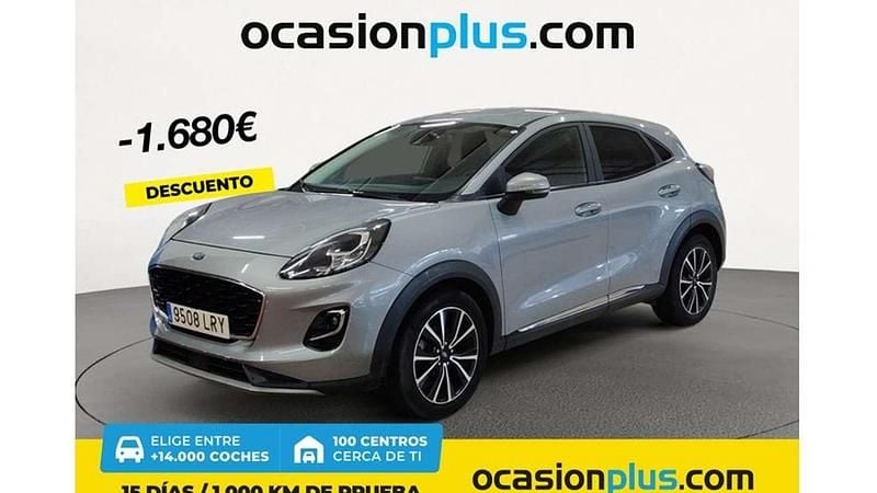 Plateado Usado 2021 Ford Puma Titanium SUV | 16.355 € (Buen precio) - Imagen 1/4