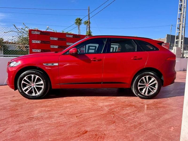Usado Jaguar F-Pace R-Sport 180 CV (132 kW) 2017 Rojo SUV