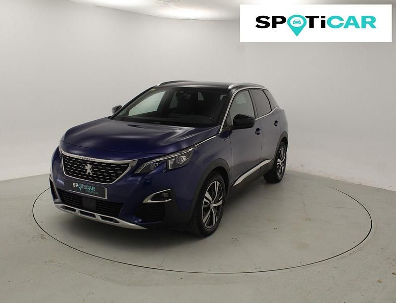 Usado Peugeot 3008 GT-line 131 CV (96 kW) 2018 Azul SUV