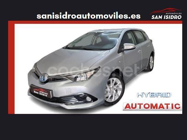 Gris / plata Usado 2018 Toyota Auris Hybrid Active Berlina | 13.990 € (Buen precio) - Imagen 1/4