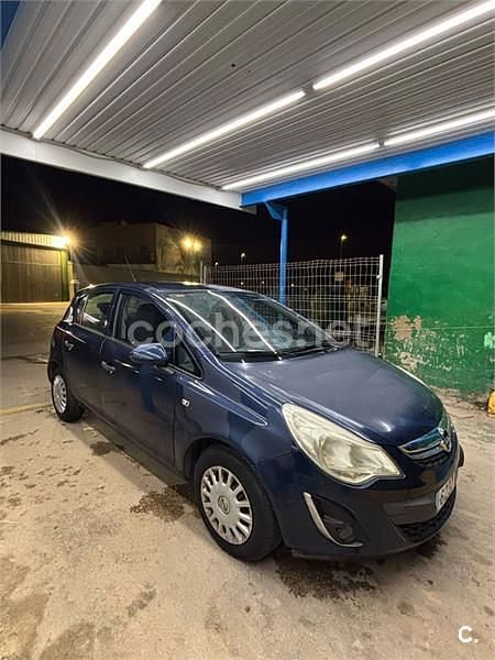 Usado Opel Corsa Selective 85 CV (62 kW) 2012 Azul Utilitario