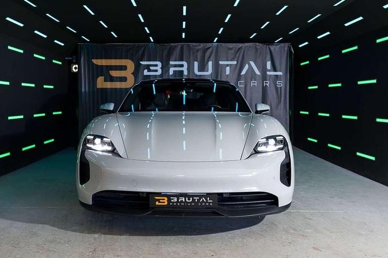 Usado Porsche Taycan 4S Sport Turismo 389 kW (530 CV) 2022 Gris Berlina