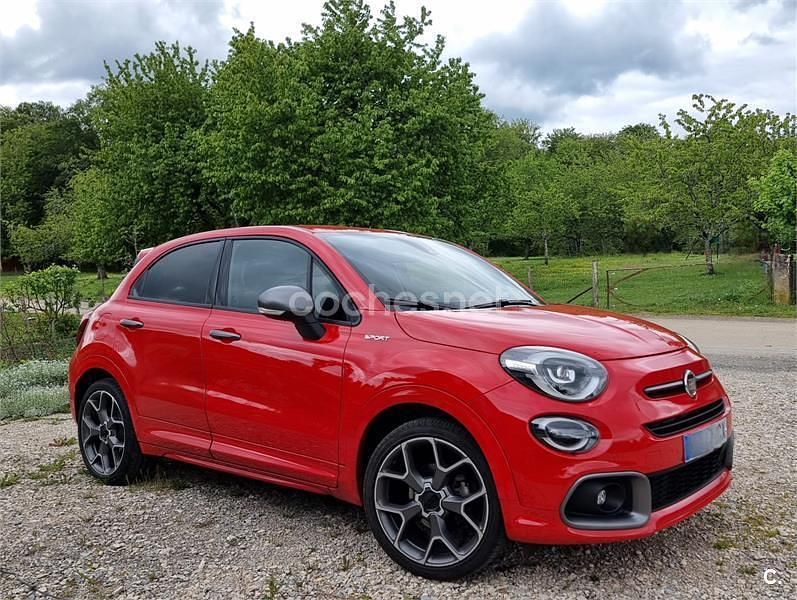 Rojo Usado 2019 Fiat 500X Sport SUV | 17.000 € (Caro) - Imagen 1/4