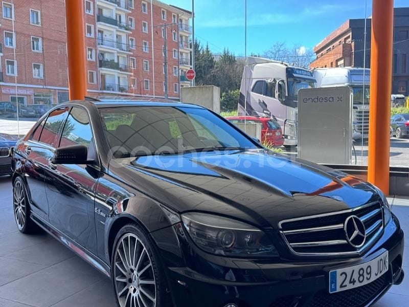 Usado Mercedes C63 AMG AMG 457 CV (336 kW) 2010 Negro Berlina
