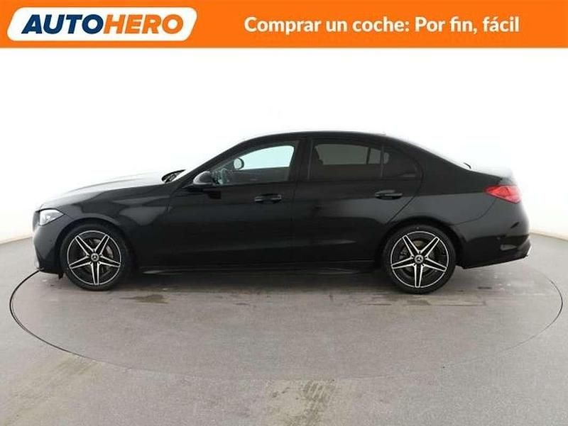 Usado Mercedes C200 AMG line 184 CV (135 kW) 2024 Negro Berlina