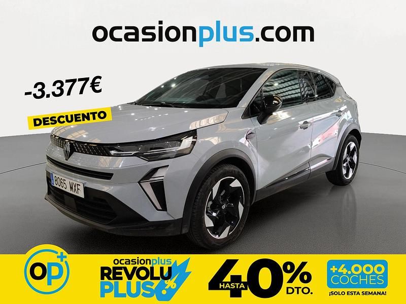 Usado Renault Captur Techno 90 CV (66 kW) 2024 Gris / plata SUV