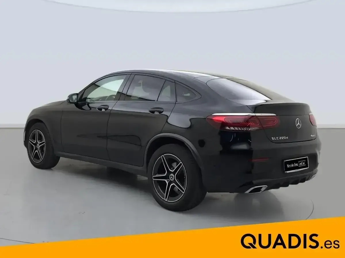 Usado Mercedes GLC220 194 CV (142 kW) 2022 Negro SUV