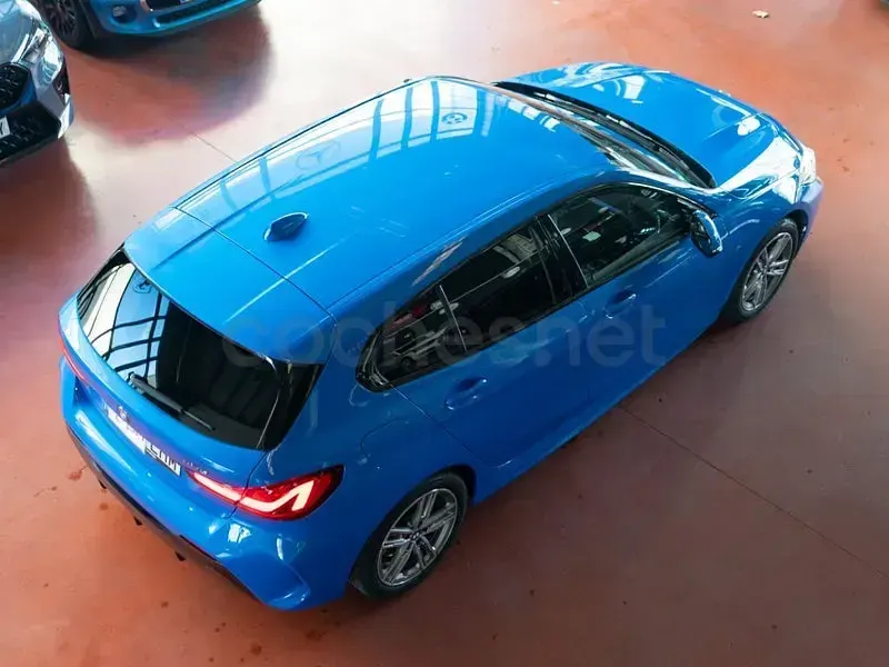 Usado BMW 116 Sport Line 116 HP (85 kW) 2020 Azul Citadino
