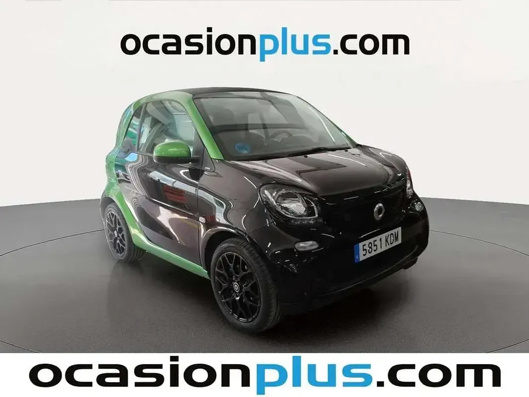 Usado Smart ForTwo Cabrio 60 kW (82 CV) 2017 Negro Descapotable