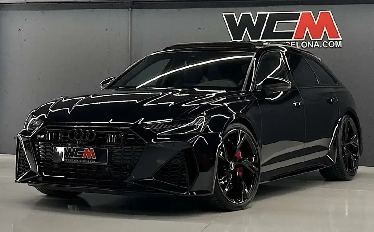 Usado Audi RS6 Performance 630 CV (463 kW) 2025 Negro Familiar