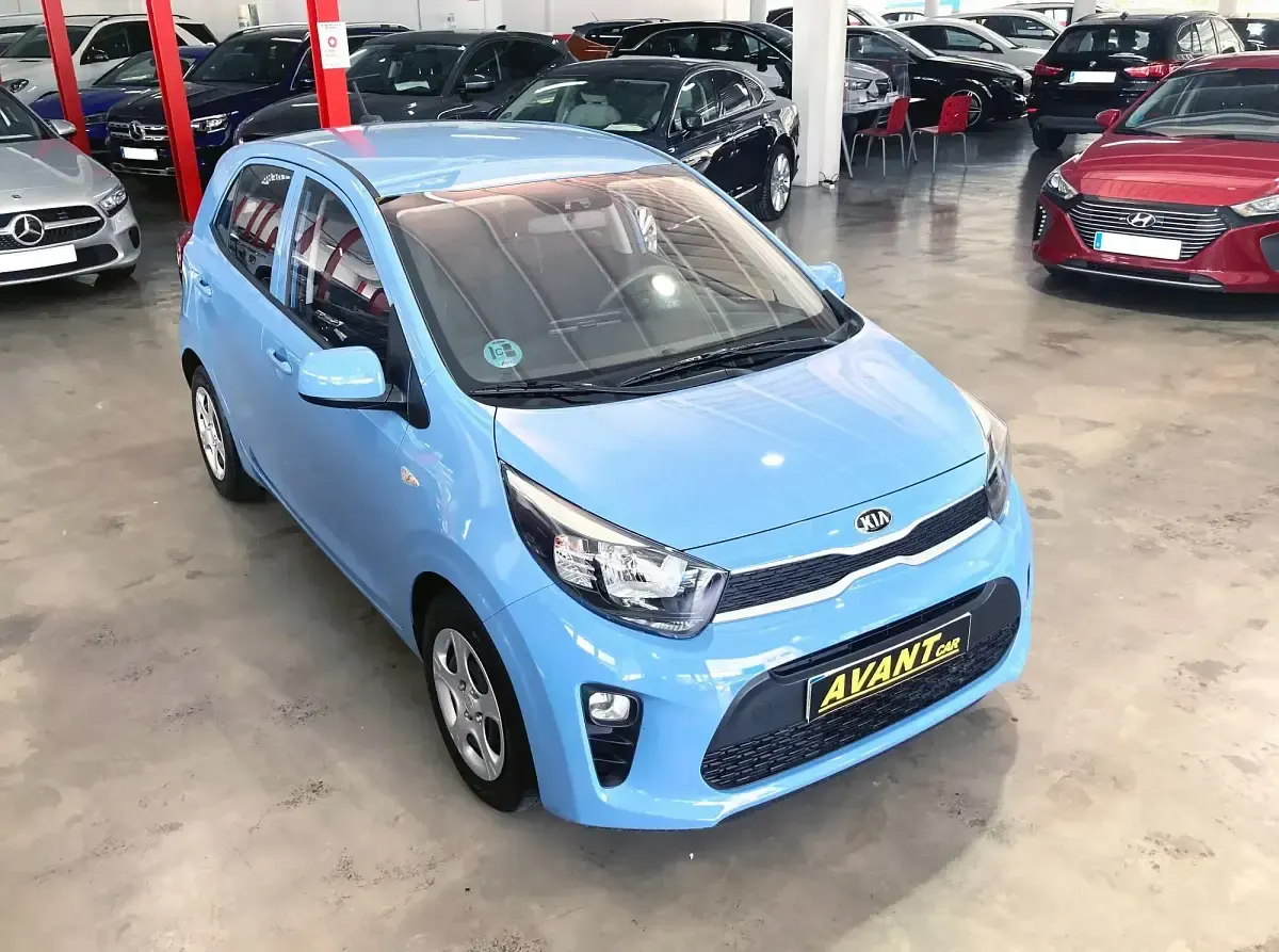 Usado Kia Picanto 67 CV (49 kW) 2021 Azul Utilitario