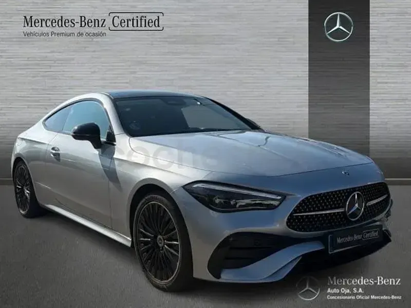 Usado Mercedes CLE220 197 CV (144 kW) 2025 Gris / plata Coupe
