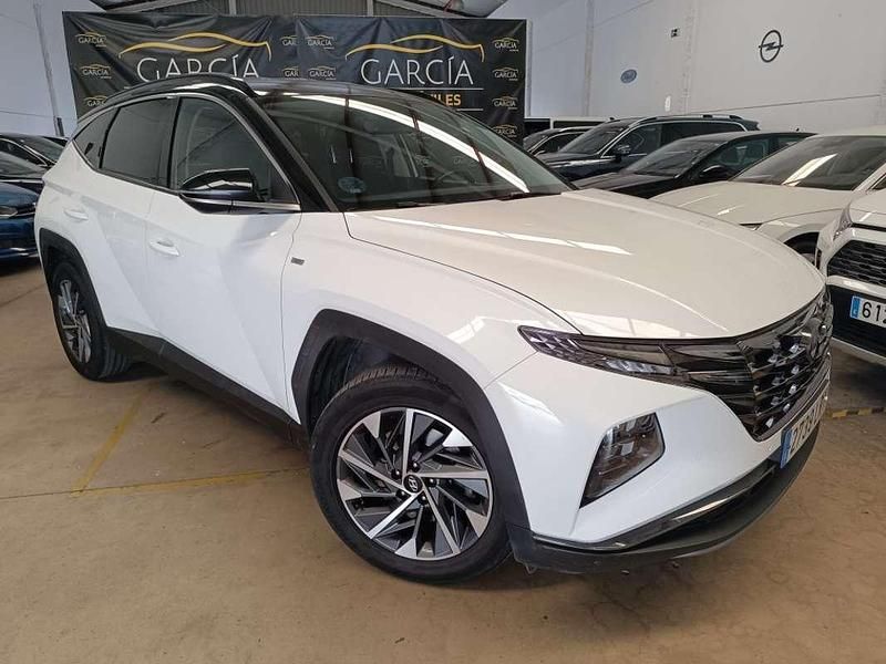 Blanco Usado 2021 Hyundai Tucson SUV | 19.500 € (Un poco caro) - Imagen 1/4