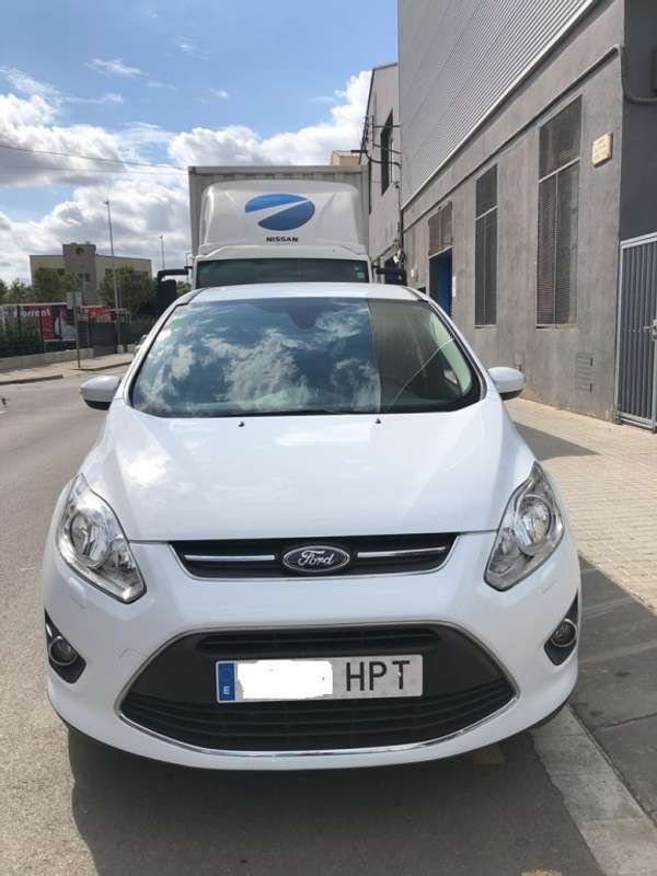 Blanco Usado 2013 Ford Grand C-Max Titanium Monovolumen | 9950 € (Precio justo) - Imagen 1/4