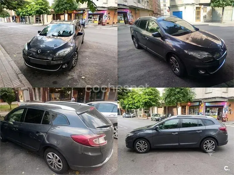 Usado Renault Mégane GrandTour Business 110 CV (80 kW) 2012 Negro Familiar